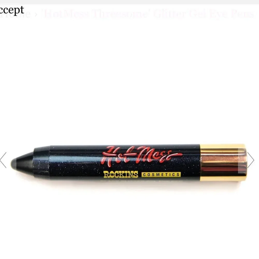 Rockins HotMess Threesome Glitter Gel Pens